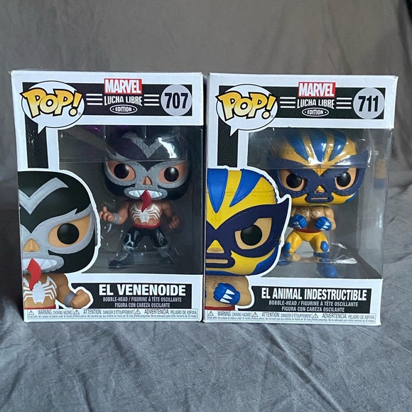 Marvel Lucha Libre Funko Bundle - Picture 1 of 5